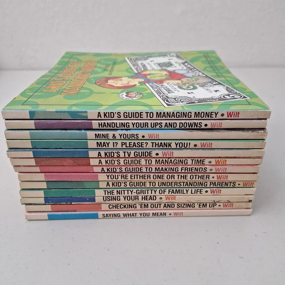 Joy Wilt Book Lot Of 13 Vintage Children's Learning And Growing Books, 1st Ed.